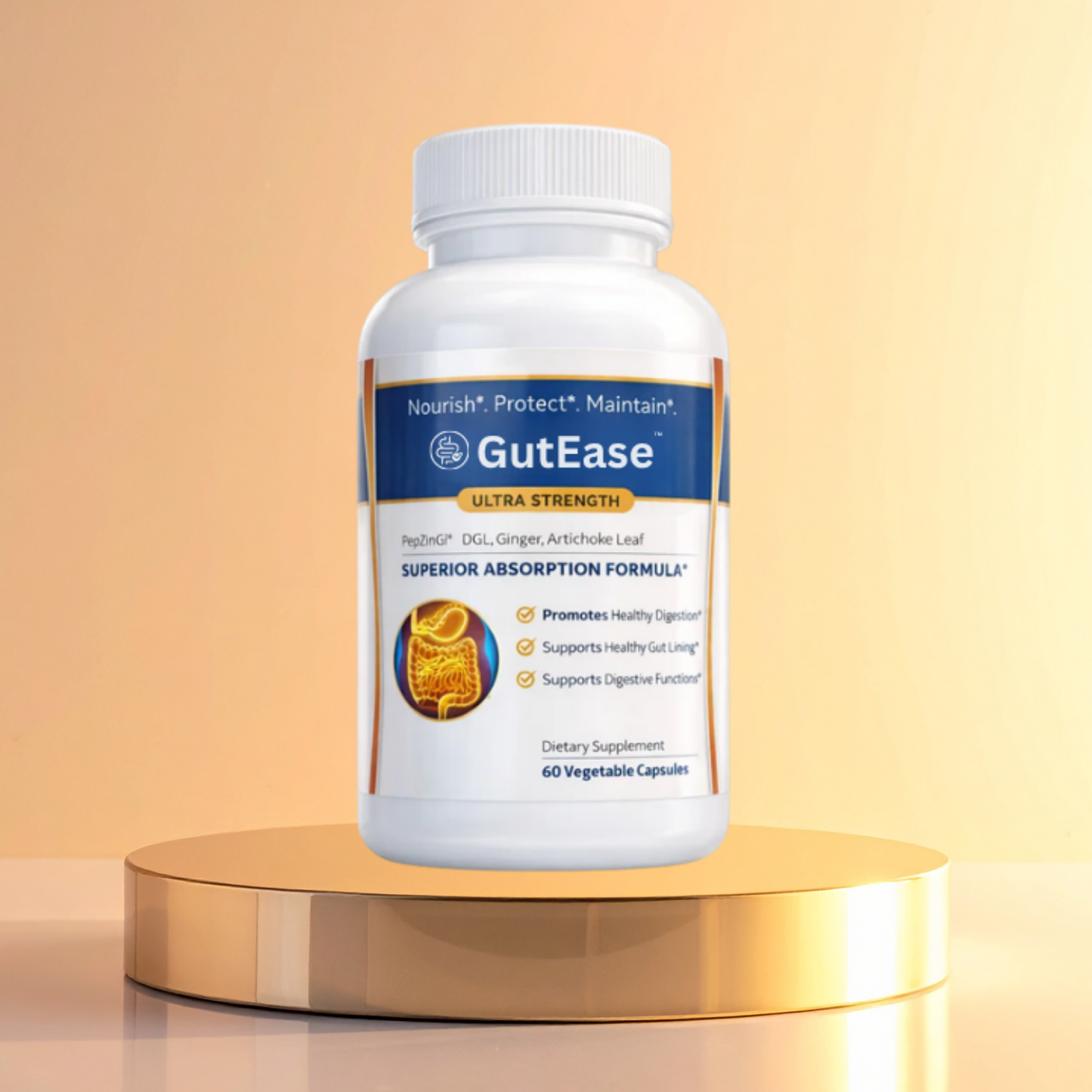 GutEase™ Refluxstödjande formula